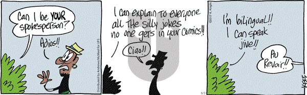 The Knight Life on Saturday June 3, 2017 Comic Strip
