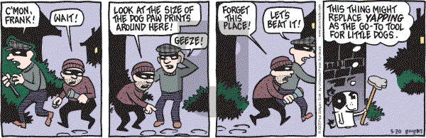 Pooch Cafe on Friday May 20, 2005 Comic Strip