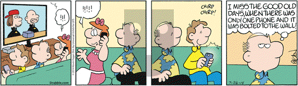 Drabble on Saturday July 26, 2014 Comic Strip