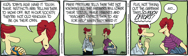 The Buckets on Thursday October 18, 2018 Comic Strip