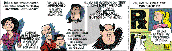 Rip Haywire on Monday April 4, 2011 Comic Strip