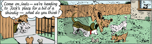 Fred Basset on Saturday April 16, 2016 Comic Strip