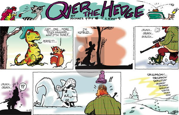Over the Hedge on Sunday December 22, 2019 Comic Strip
