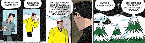 Rip Haywire on Monday December 23, 2019 Comic Strip