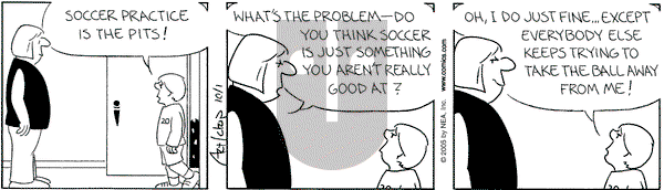 The Born Loser on Saturday October 1, 2005 Comic Strip
