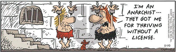 Frank and Ernest on Saturday November 10, 2007 Comic Strip