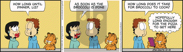 Garfield on Friday October 18, 2019 Comic Strip