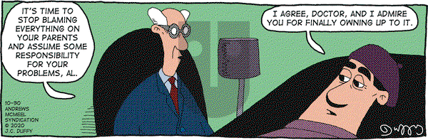 The Fusco Brothers - Friday October 30, 2020 Comic Strip