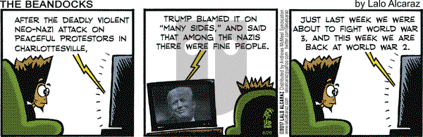 La Cucaracha on Tuesday August 29, 2017 Comic Strip