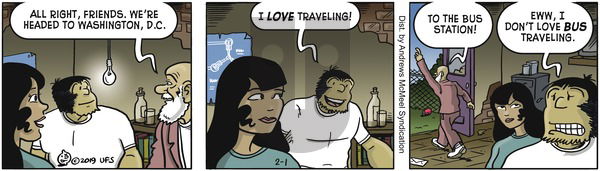 Alley Oop on Friday February 1, 2019 Comic Strip