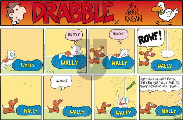 Drabble on Sunday November 18, 2012 Comic Strip