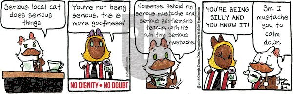 Breaking Cat News on Friday June 1, 2018 Comic Strip