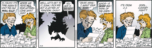 Doonesbury - Monday November 21, 2022 Comic Strip