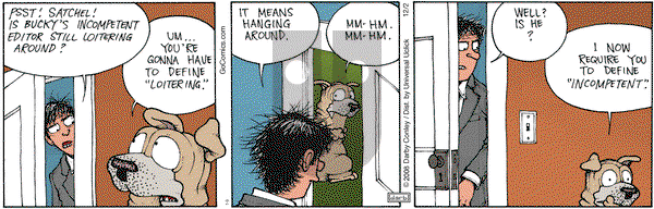 Get Fuzzy on Wednesday December 2, 2015 Comic Strip