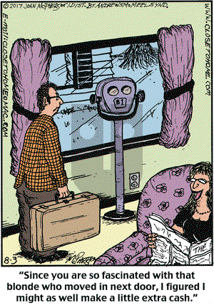 Close to Home on Thursday August 3, 2017 Comic Strip