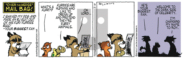 Over the Hedge on Thursday June 21, 2007 Comic Strip