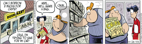 Baldo on Monday June 2, 2014 Comic Strip