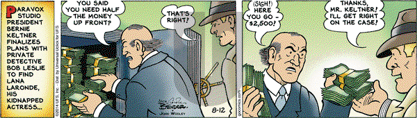 Alley Oop on Tuesday August 12, 2014 Comic Strip