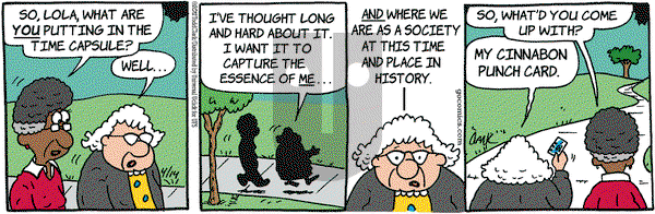 Lola on Saturday April 14, 2012 Comic Strip