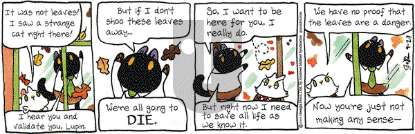 Breaking Cat News on Friday September 27, 2019 Comic Strip