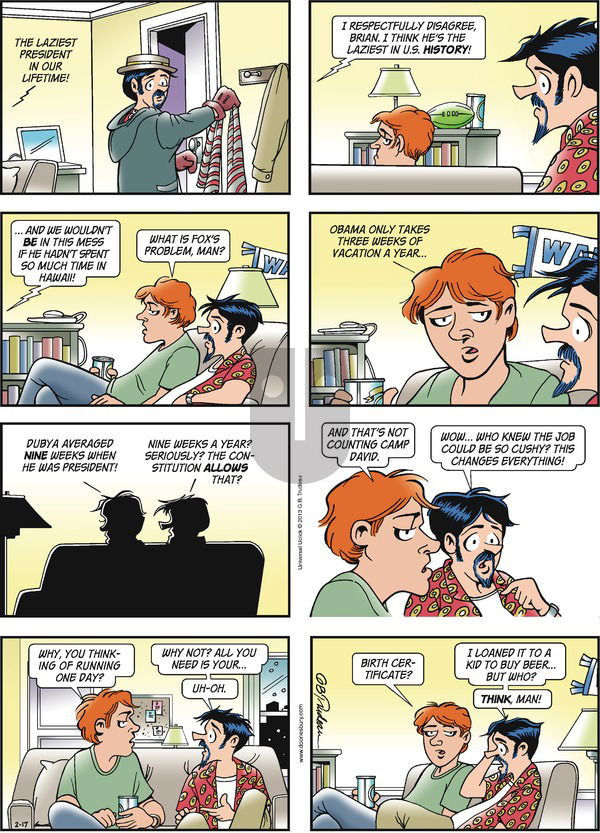 Doonesbury on Sunday February 17, 2013 Comic Strip