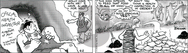 Alley Oop on Friday June 2, 2006 Comic Strip