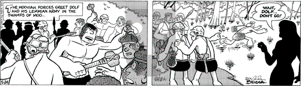 Alley Oop on Monday May 24, 2004 Comic Strip