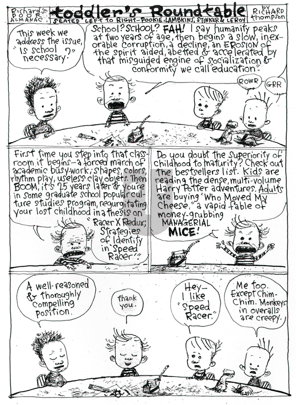 Richard's Poor Almanac on Monday March 23, 2015 Comic Strip