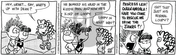 Heart of the City on Monday July 27, 2009 Comic Strip