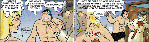 Alley Oop on Tuesday November 4, 2014 Comic Strip