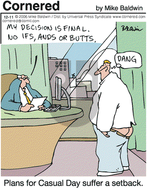 Cornered on Monday December 11, 2006 Comic Strip