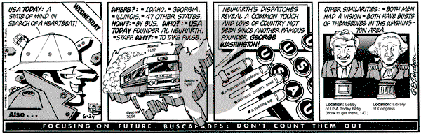 Doonesbury on Wednesday June 24, 1992 Comic Strip