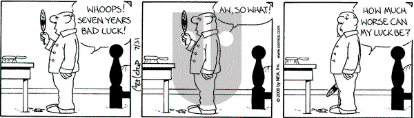 The Born Loser on Monday July 31, 2006 Comic Strip