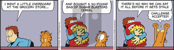 Garfield - Saturday May 27, 2023 Comic Strip
