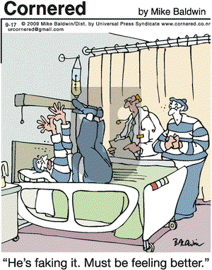 Cornered on Thursday September 17, 2009 Comic Strip