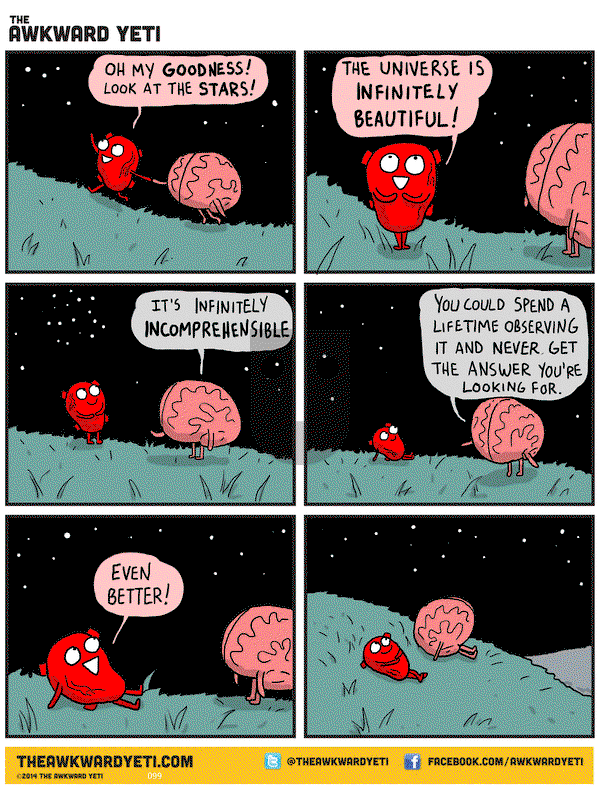 The Awkward Yeti - Tuesday February 3, 2015 Comic Strip