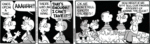 Drabble on Saturday July 3, 2004 Comic Strip