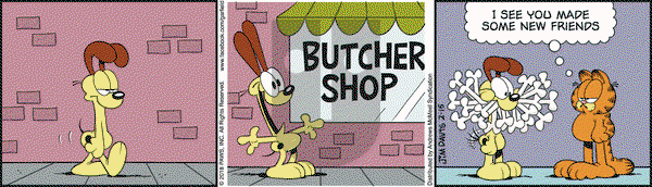 Garfield on Thursday February 15, 2018 Comic Strip