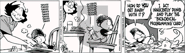 Rose is Rose on Tuesday December 4, 2001 Comic Strip
