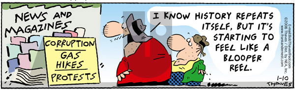 Frank and Ernest - Tuesday January 10, 2006 Comic Strip