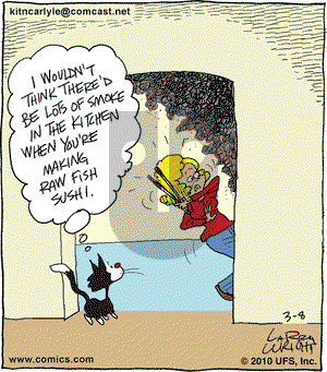 Kit 'N' Carlyle on Monday March 8, 2010 Comic Strip