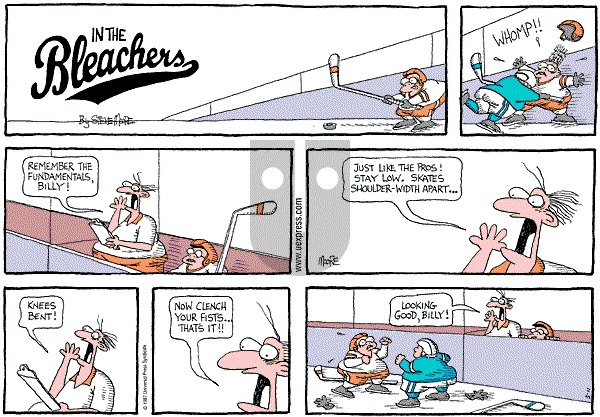 In the Bleachers - Sunday May 11, 1997 Comic Strip