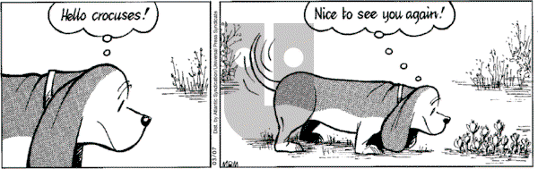 Fred Basset on Wednesday March 7, 2007 Comic Strip