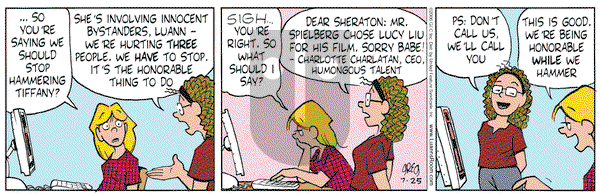 Luann on Tuesday July 25, 2006 Comic Strip