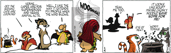 Over the Hedge on Wednesday February 9, 2011 Comic Strip