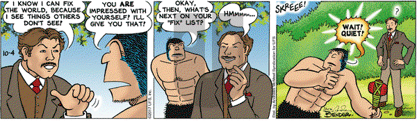 Alley Oop on Wednesday October 4, 2017 Comic Strip