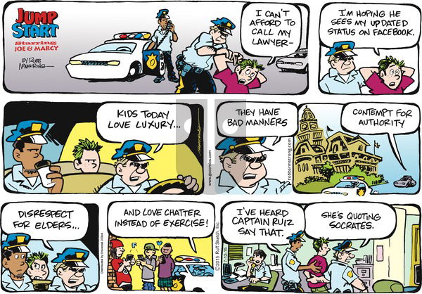 JumpStart on Sunday July 12, 2015 Comic Strip