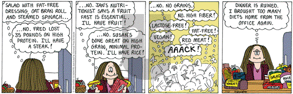 Cathy Classics on Saturday July 10, 2004 Comic Strip