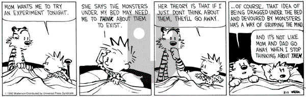 Calvin and Hobbes on Wednesday August 19, 1992 Comic Strip