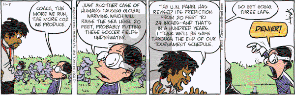 Cleats - Thursday October 16, 2025 Comic Strip